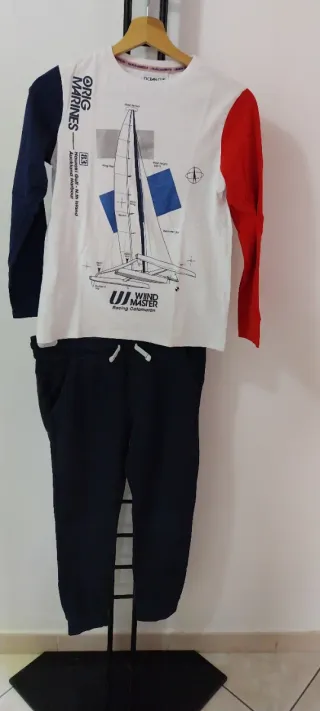 Set 6 pezzi abbigliamento bimbo 10/12 anni