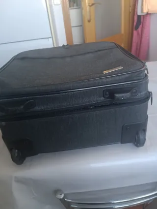 Maleta de viaje marca Estran gris 50x39 20