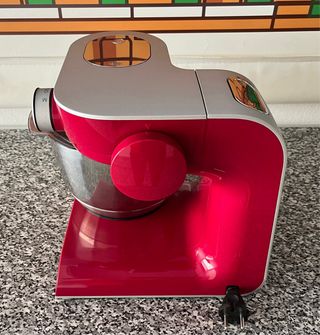 Robot Cocina Bosch Mum5 Creation Line Rojo