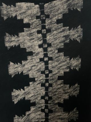 Jersey fino Pull&Bear negro y gris Talla My