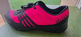Zapatillas Ciclo Indoor/MTB/Spinning Fucsia  Negro