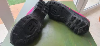 Zapatillas Ciclo Indoor/MTB/Spinning Fucsia  Negro