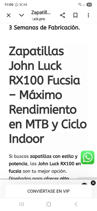 Zapatillas Ciclo Indoor/MTB/Spinning Fucsia  Negro