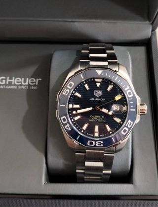 TAG Heuer Aquaracer Calibre 5 Automático Azul