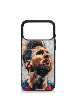 Cover custodia iPhone con stampa Messi