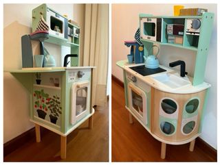 Cocinita de madera para niños