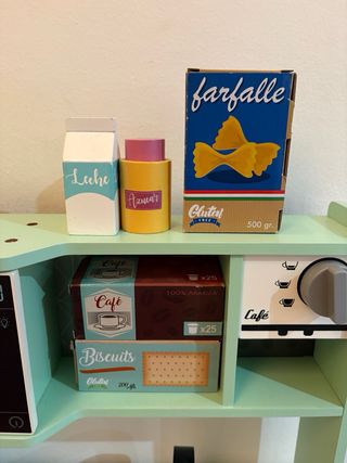 Cocinita de madera para niños