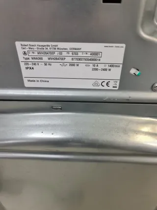 Lavadora Secadora Bosch Serie 6 A+++