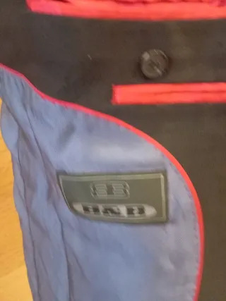 Chaqueta de fiesta negra chico