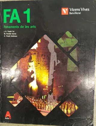FA 1 (FONAMENTS DE LES ARTS)