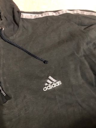 Felpa Adidas uomo vintage verde