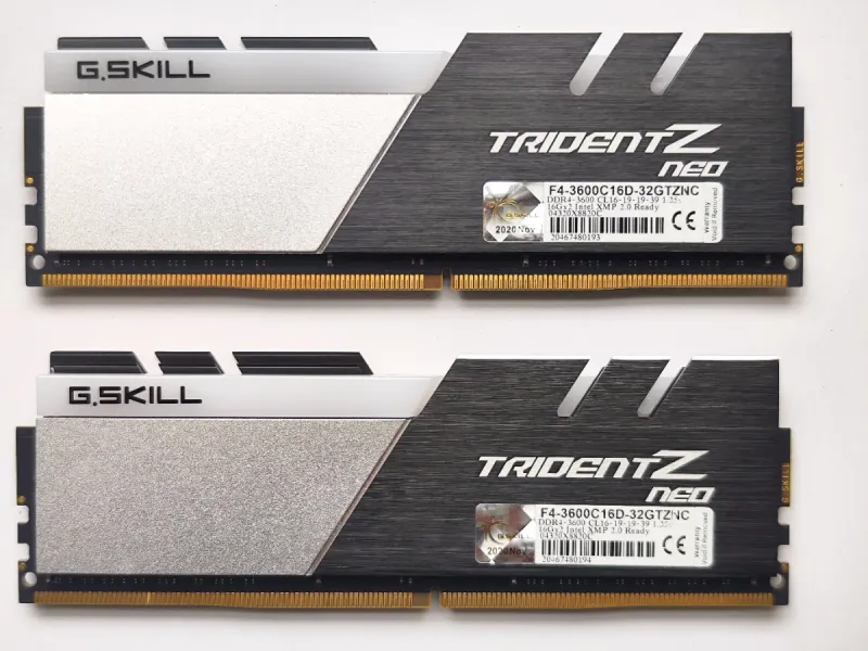 RAM G.Skill Trident Z Neo DDR4 32GB afbeelding 3