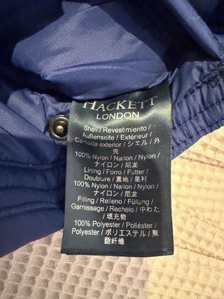 Abrigo Aston Martin niño azul