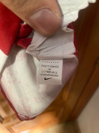 Camiseta Oficial Atlético de Madrid Nike 21/22