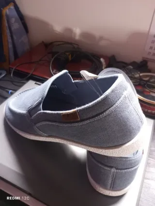 Mocasines caballero  de lona.