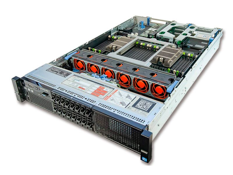Servidor Dell PowerEdge R820 2U Rack 192 Gb RAM afbeelding 2