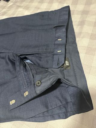 Traje H&M Azul Marino Hombre
