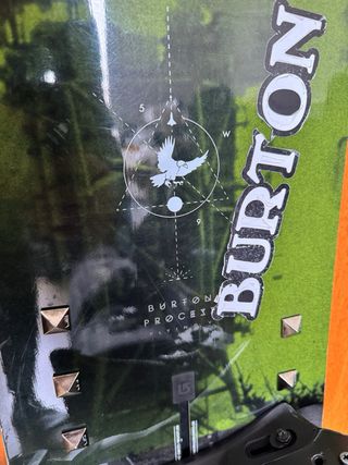 Snowboard Burton 159w y fijaciones