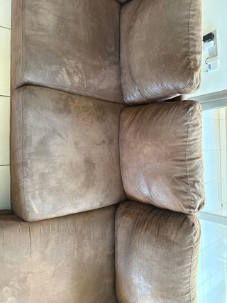 Sofá 3 plazas marrón Maisons Du Monde