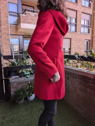 Abrigo rojo Bartolomeu I Uribe Talla S