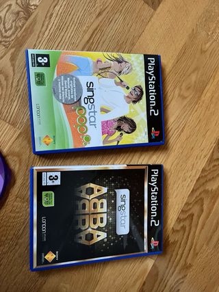 Singstar PS2 + Microfonos + DVD