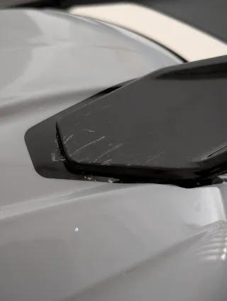 Casco Motocross Fox Talla S Negro/Amarillo