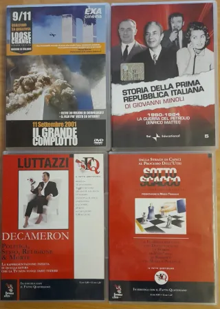 Lotto 8 DVD Vari (Commedia, Storia, Musica)