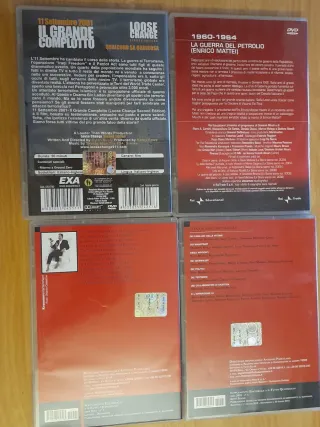 Lotto 8 DVD Vari (Commedia, Storia, Musica)