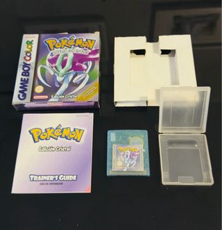 Game Boy Color + 5 Juegos Pokémon + Funda Pikachu.