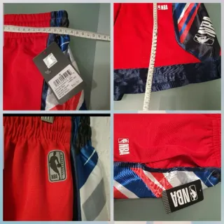Bermudas NBA Rojas y Azul
