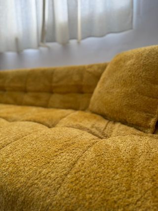 Sofá modular amarillo moderno 270x100x70 cm NUEVO