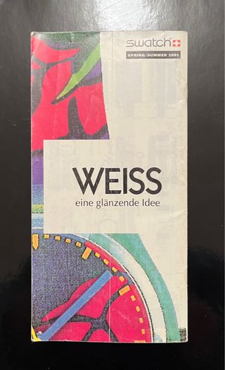 Swatch Collezione Spring/Summer 1991 Brochure