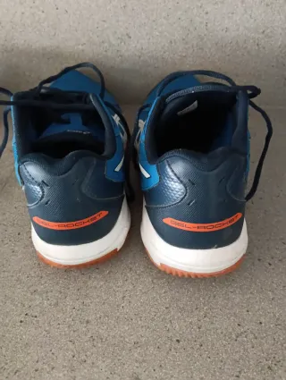 Zapatillas Asics Gel Azul y Naranja