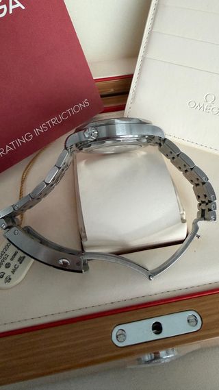 Omega Seamaster 300 M Reloj Azul y Plateado