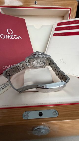 Omega Seamaster 300 M Reloj Azul y Plateado