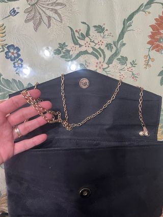 Cartera de fiesta negra