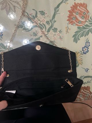 Cartera de fiesta negra