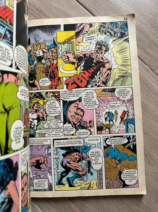 cómic de Superman publicado sobre 1979