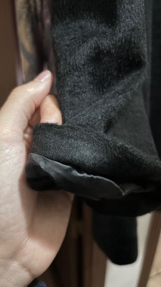 Abrigo PiazzaItalia Negro Talla L