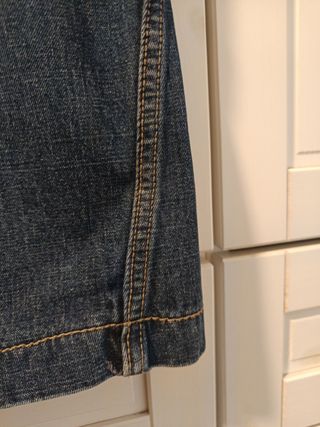 Falda vaquera azul midi,New Caro,Talla 42 (ES)