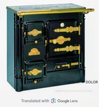 Cocina Calefactora Horno L7 80/90