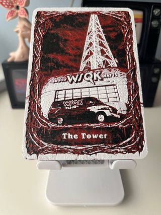 Carta Tarot Stranger Things en 3D