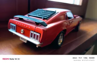 Ford Mustang Boss 429 Ertl 1:18 American Muscle