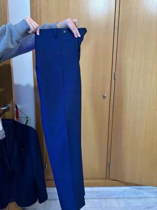 Traje de chaqueta azul Alvaro Moreno