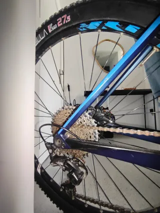 Bicicleta carbono Talla S 27,5 Ghost.