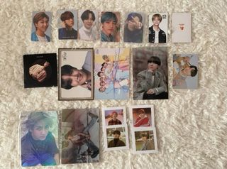Photocards y Postcards BTS (Tae, Jimin, Hobi, RM,
