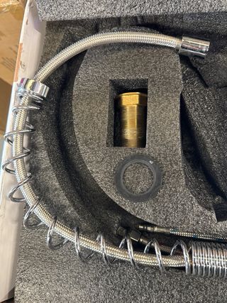 Grifo Cocina Cromado con Muelle