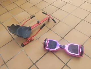 Patinete eléctrico con asiento