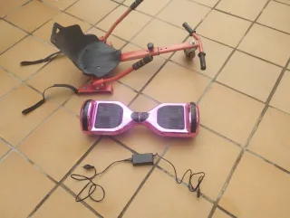 Patinete eléctrico con asiento