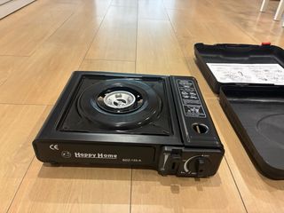 Cucina portatile a gas nera